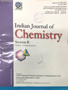 INDIAN JOURNAL OF CHEMISTRY SECTION B-ORGANIC CHEMISTRY INCLUDING MEDICINAL CHEMISTRY杂志封面